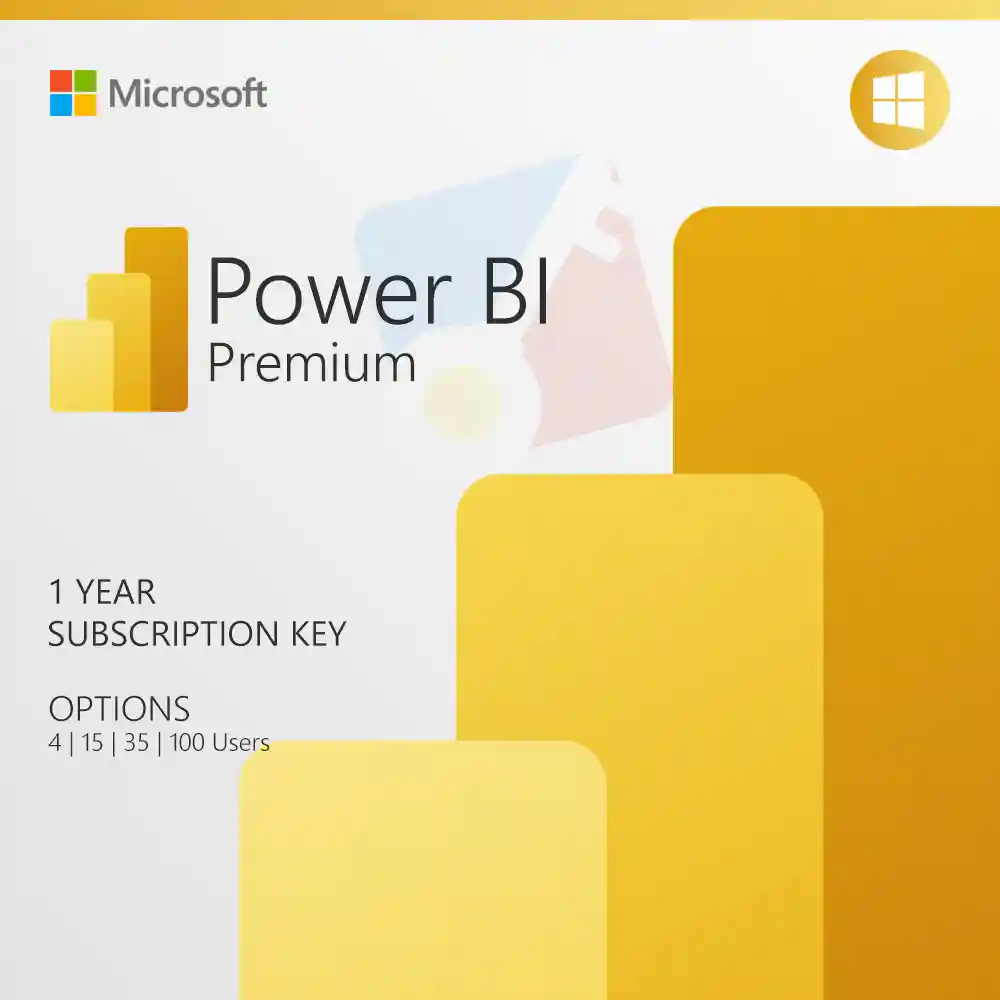 Power BI Premium 1-Year Subscription PH Power BI Premium 1-year subscription for 4 to 100 users for sale in the Philippines.