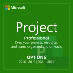 Project Professional license for versions 2016, 2019, 2021, and 2024, for sale in the Philippines.