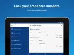 Sticky Password Premium License digital wallet storing credit card numbers securely for online shopping.