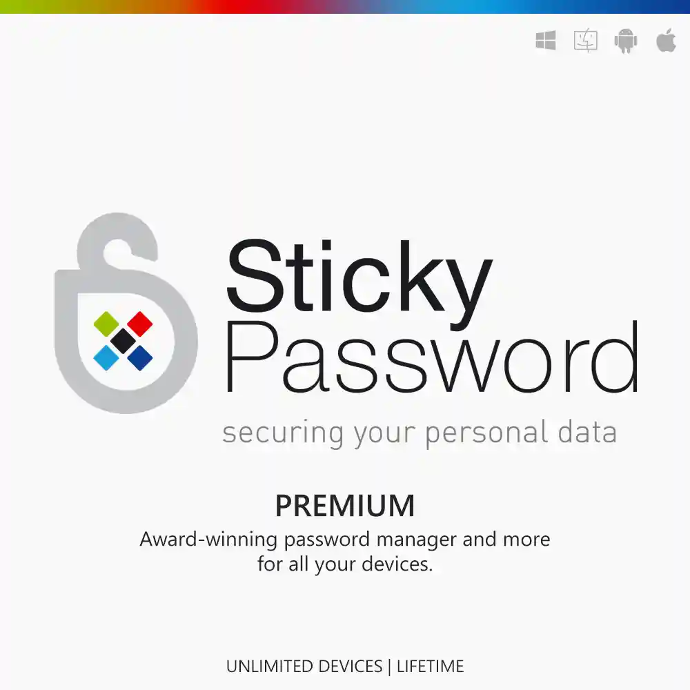 Sticky Password Premium License PH Sticky Password Premium License Lifetime for unlimited devices to secure passwords and data for sale in the Philippines.
